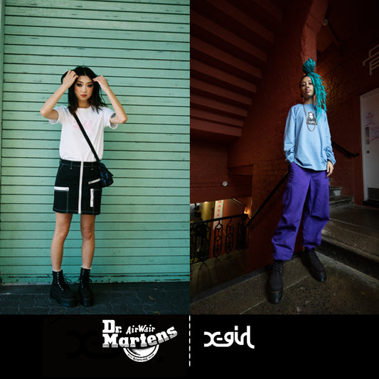 MARTENS x X-GIRL WITH ATLANTIS GANDHI AND ZEPH