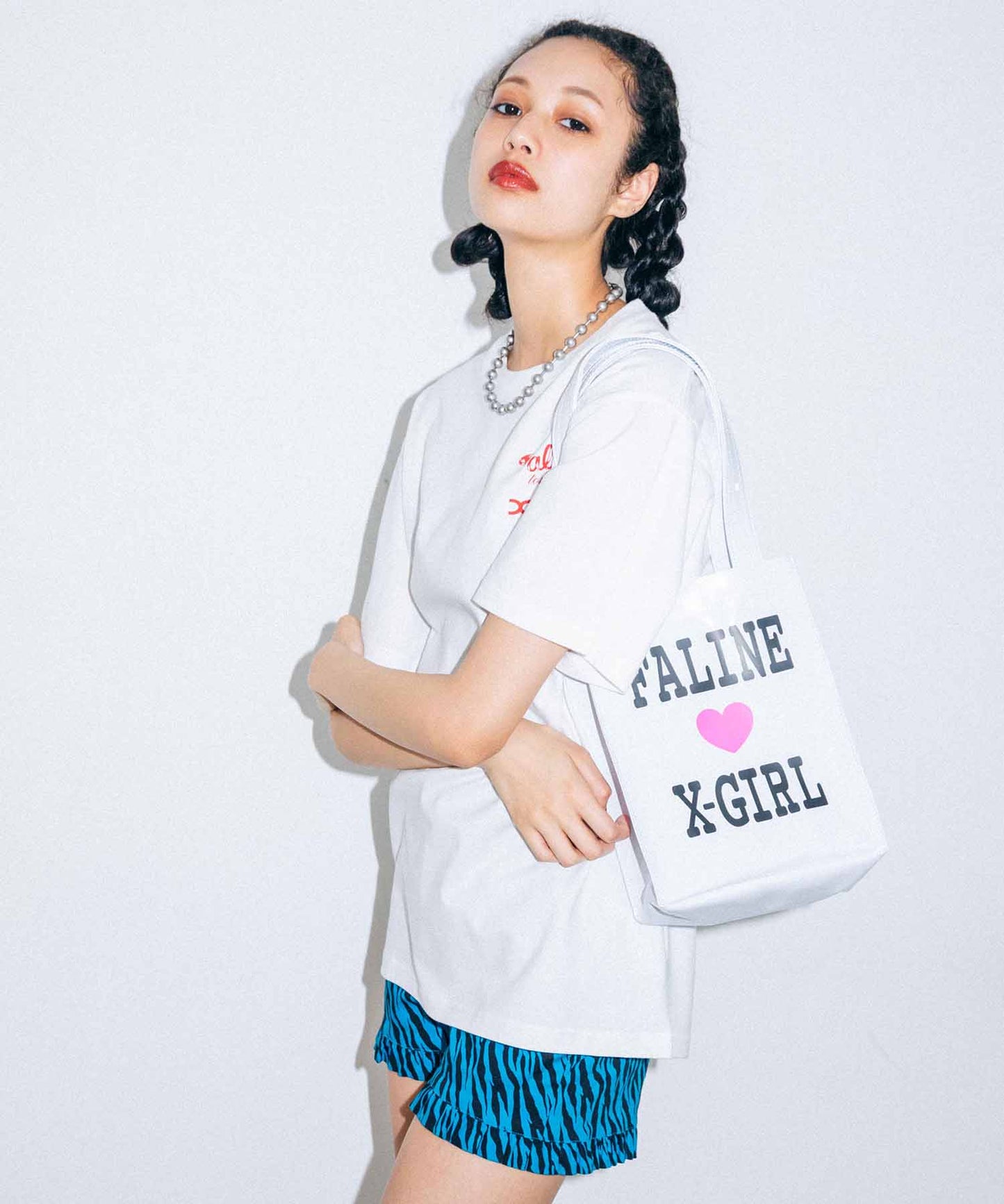 X-girl x FALINE MINI TOTE BAG