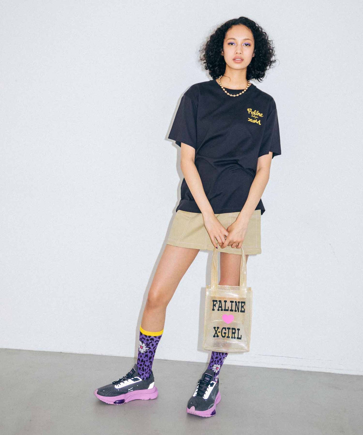 X-girl x FALINE MINI TOTE BAG