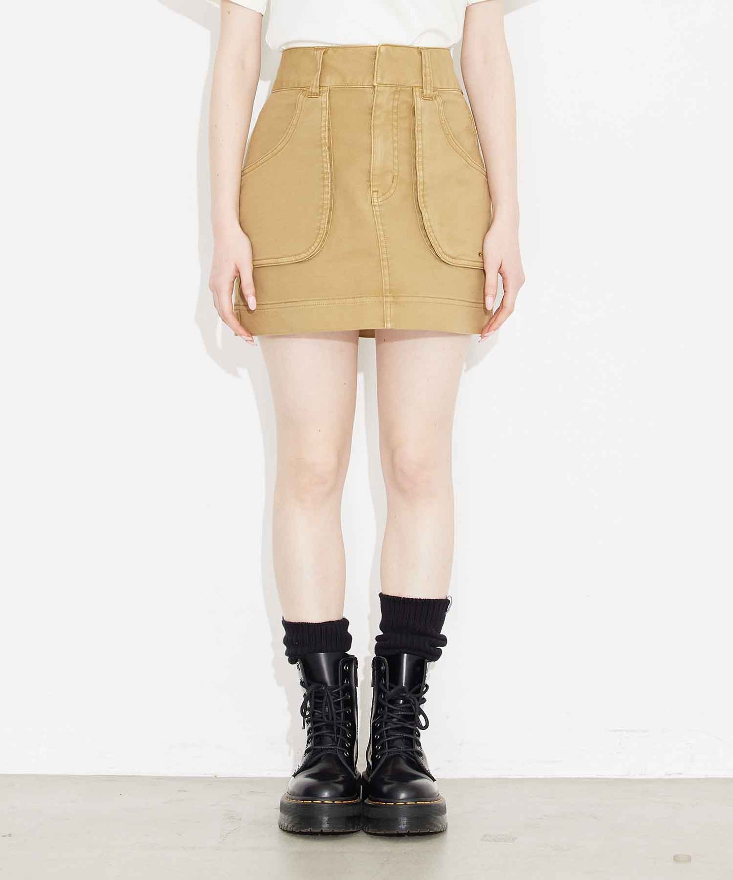 WORK CARGO MINI SKIRT