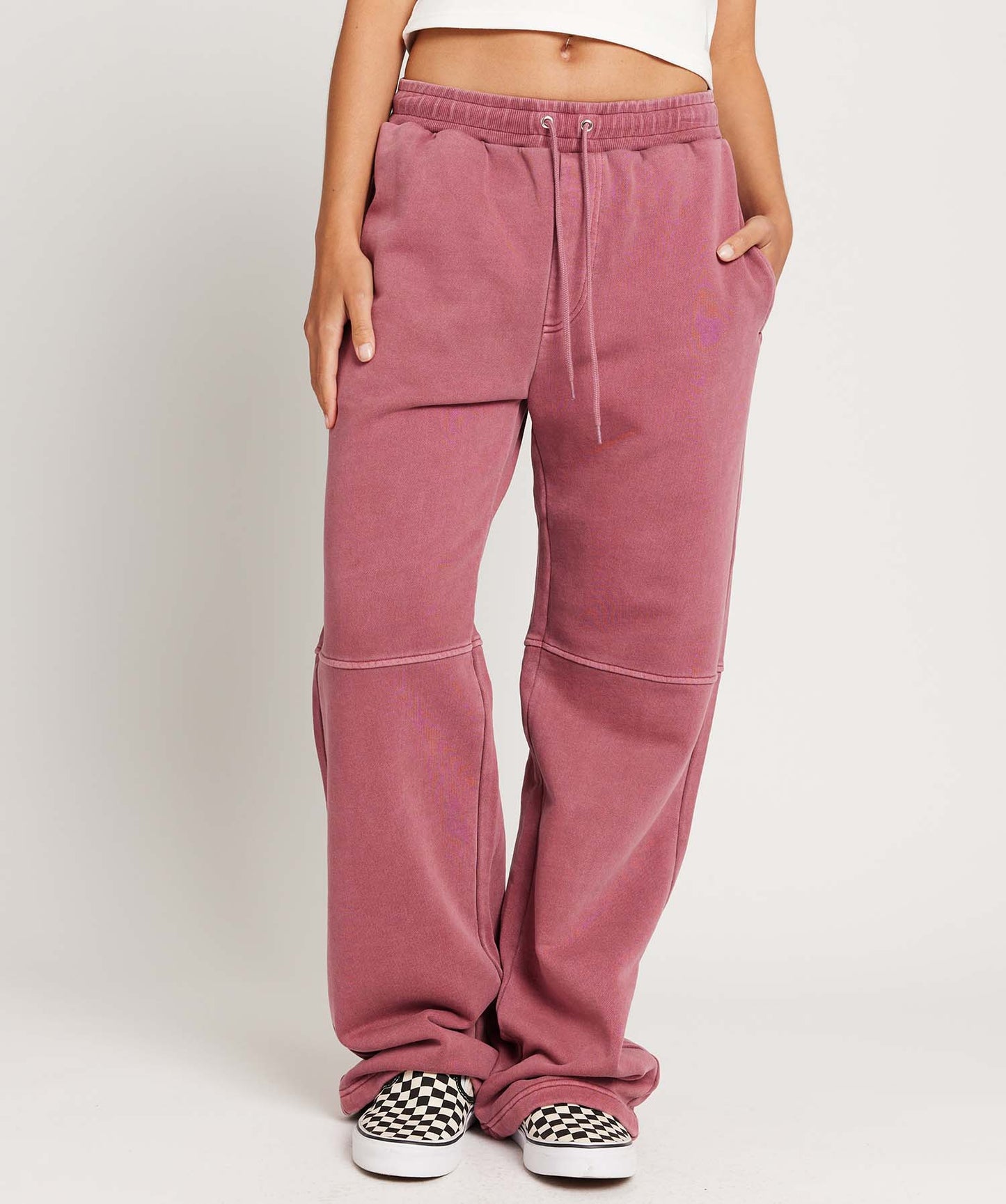 PIGMENT DYED SWEAT PANTS