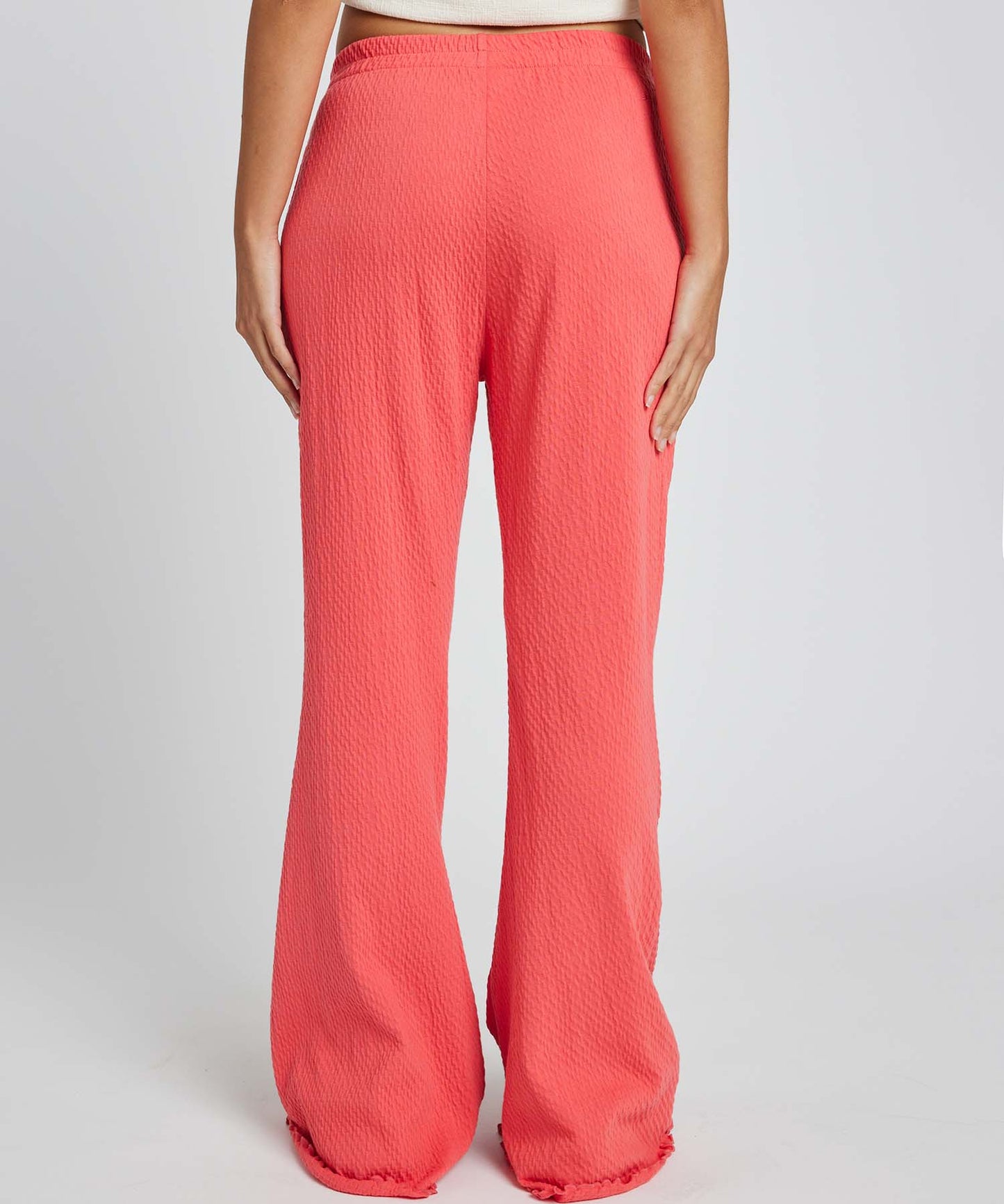 LETTUCE EDGE FLARE EASY PANTS