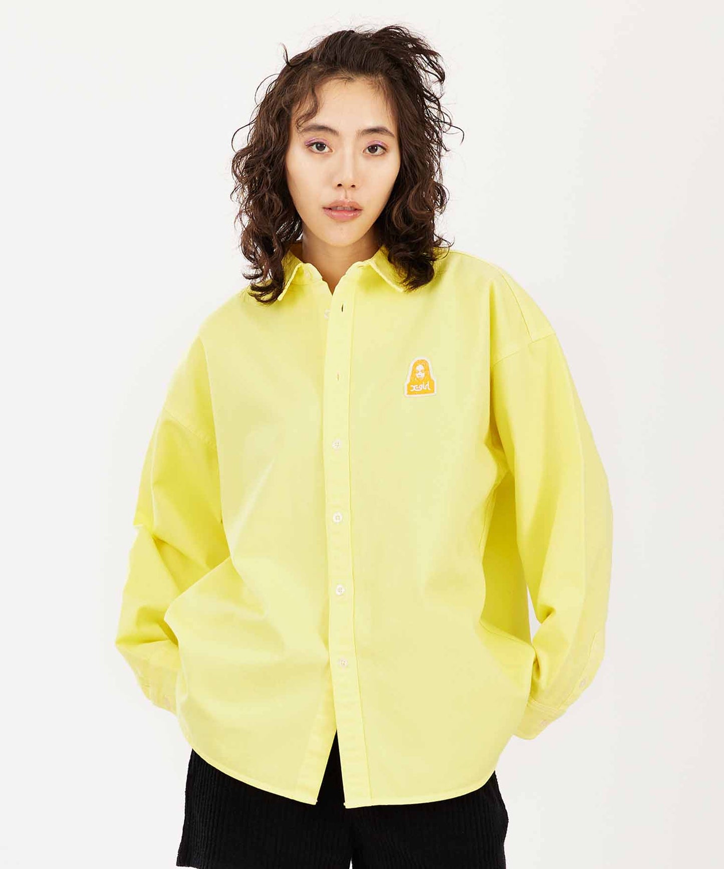 FACE EMBROIDERY SHIRT