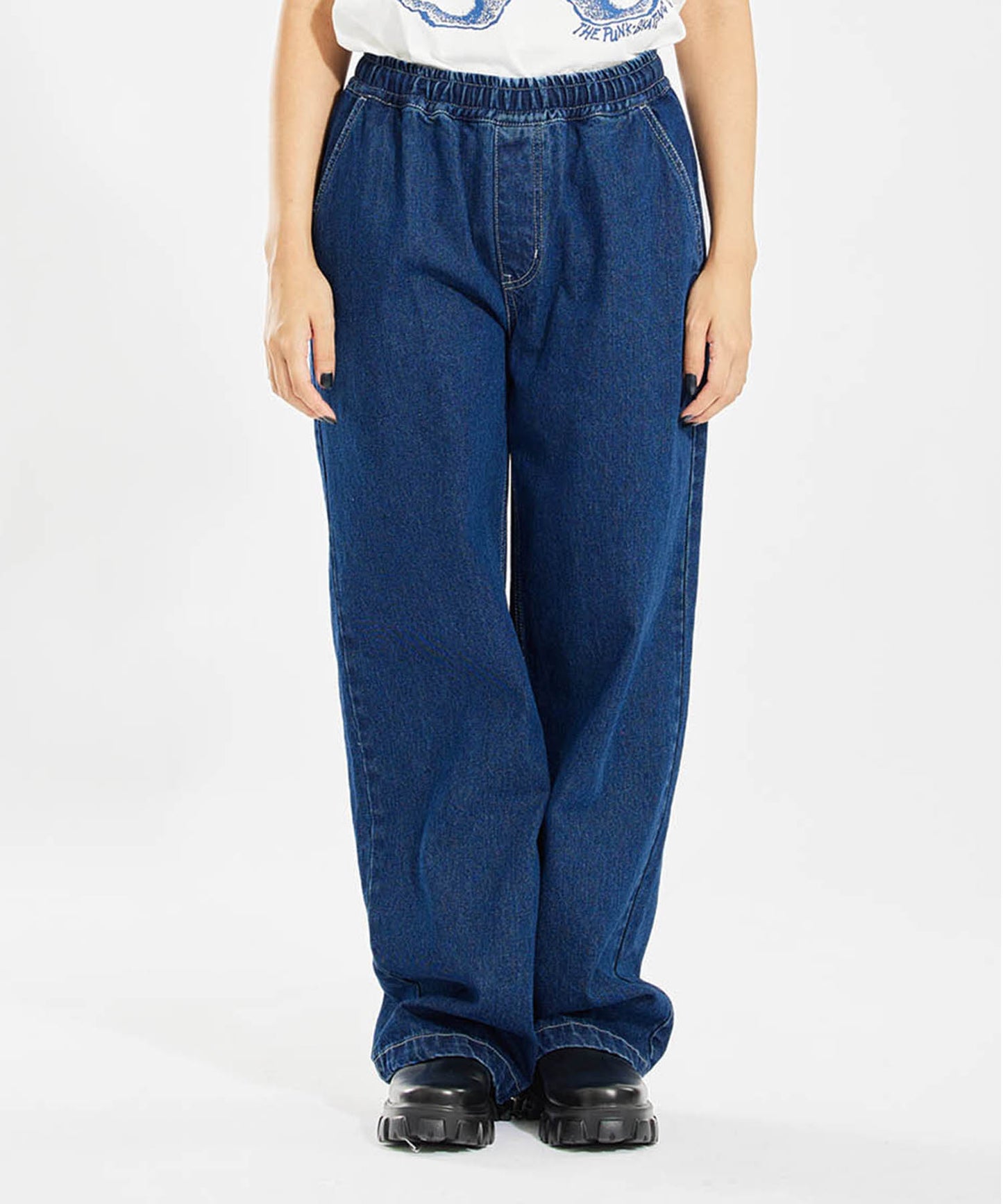 DENIM EASY PANTS