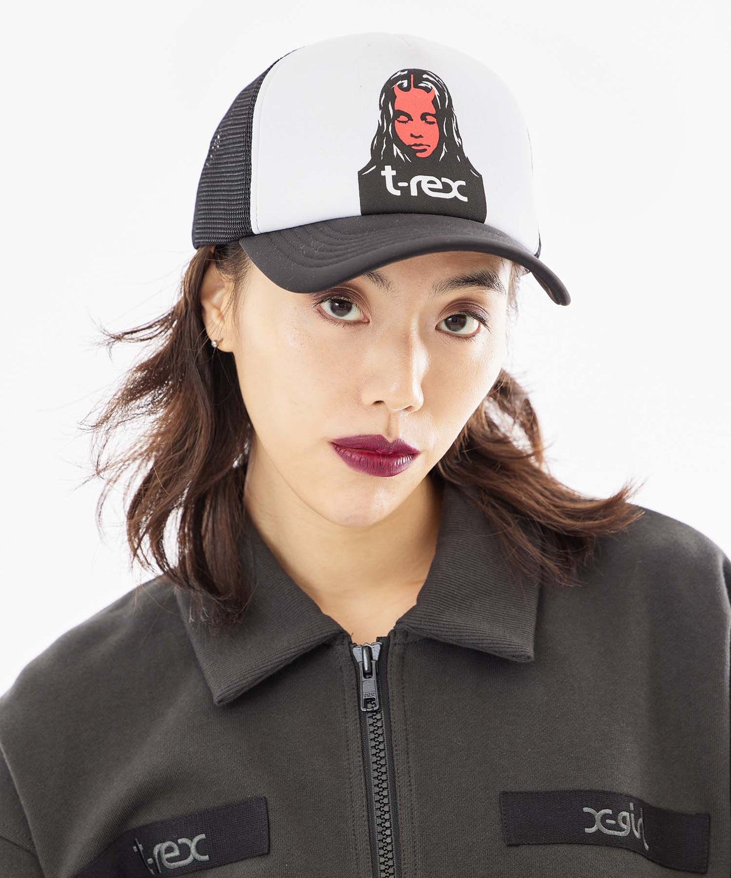 X-girl x T-REX MESH CAP
