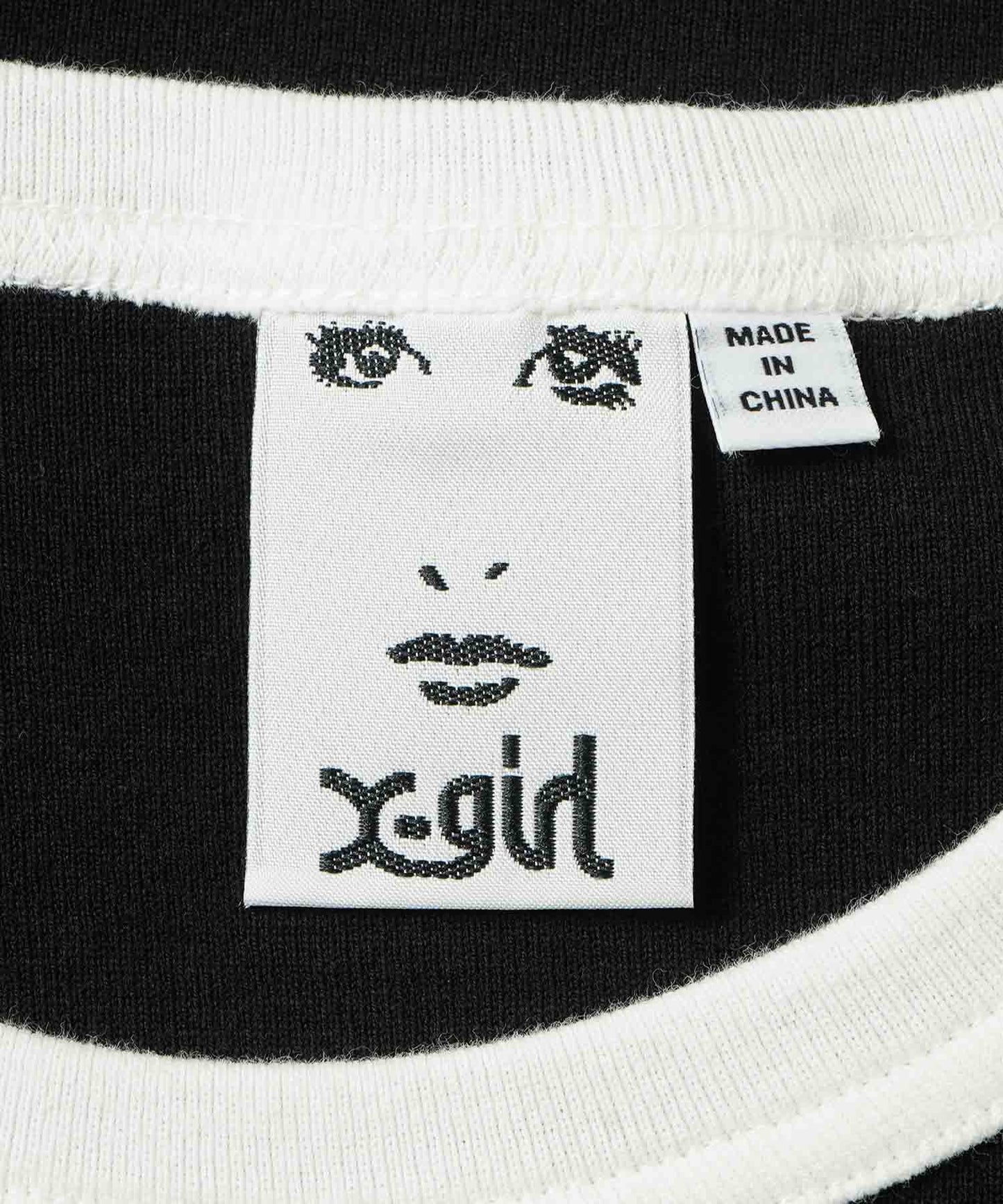 RHINESTONE LOGO S/S RAGLAN BABY TEE