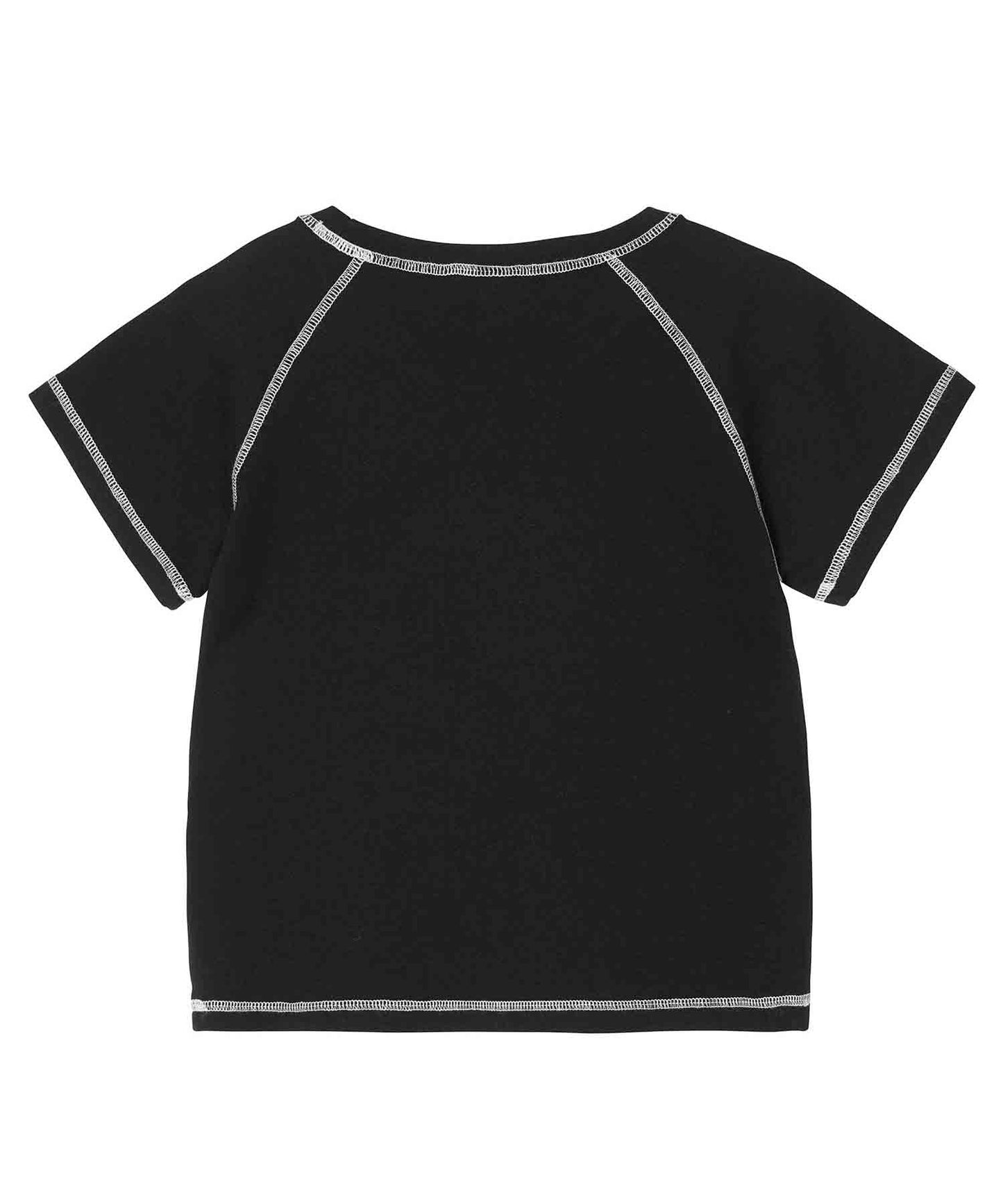 BICOLOR STITCH S/S BABY TEE