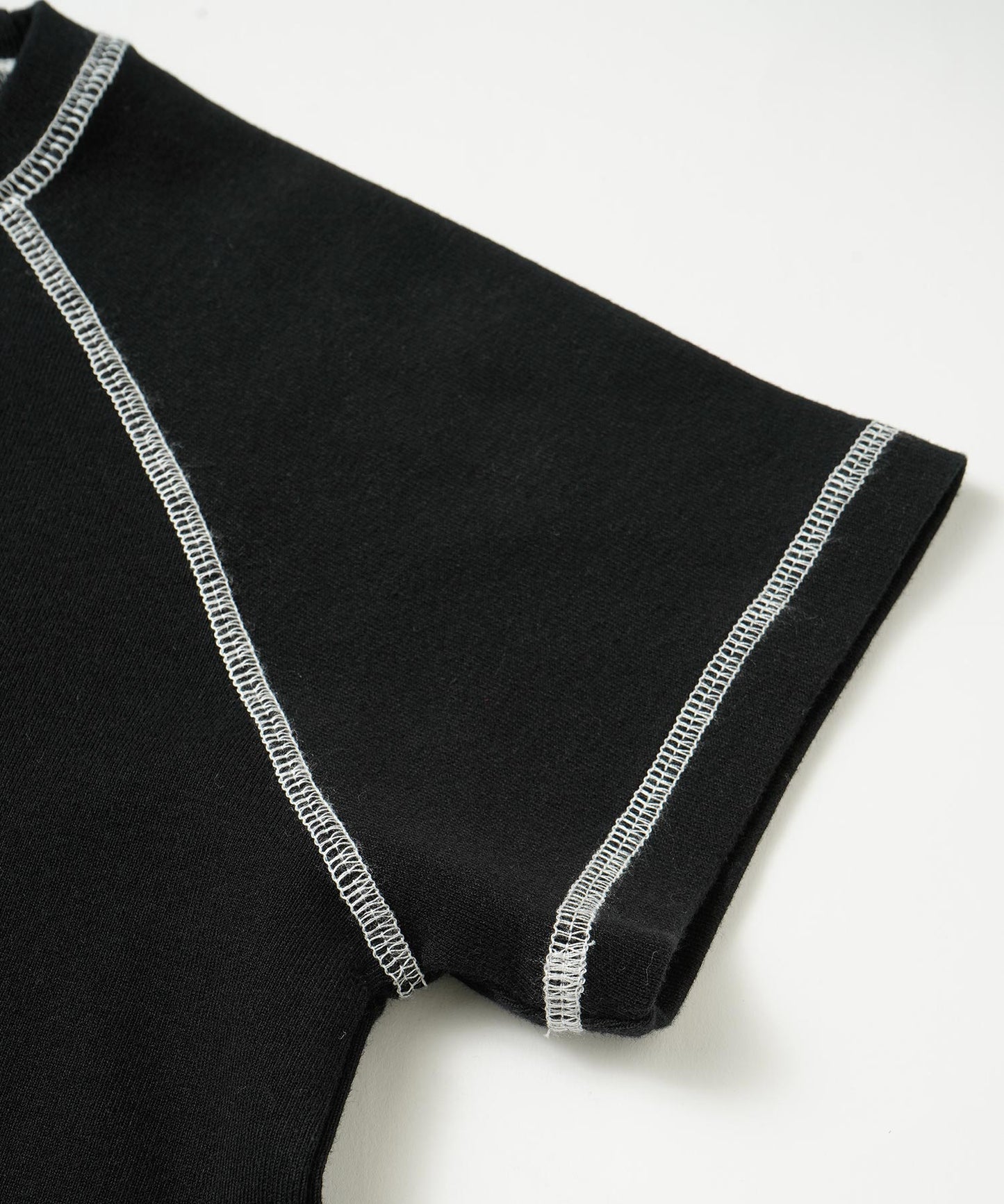BICOLOR STITCH S/S BABY TEE