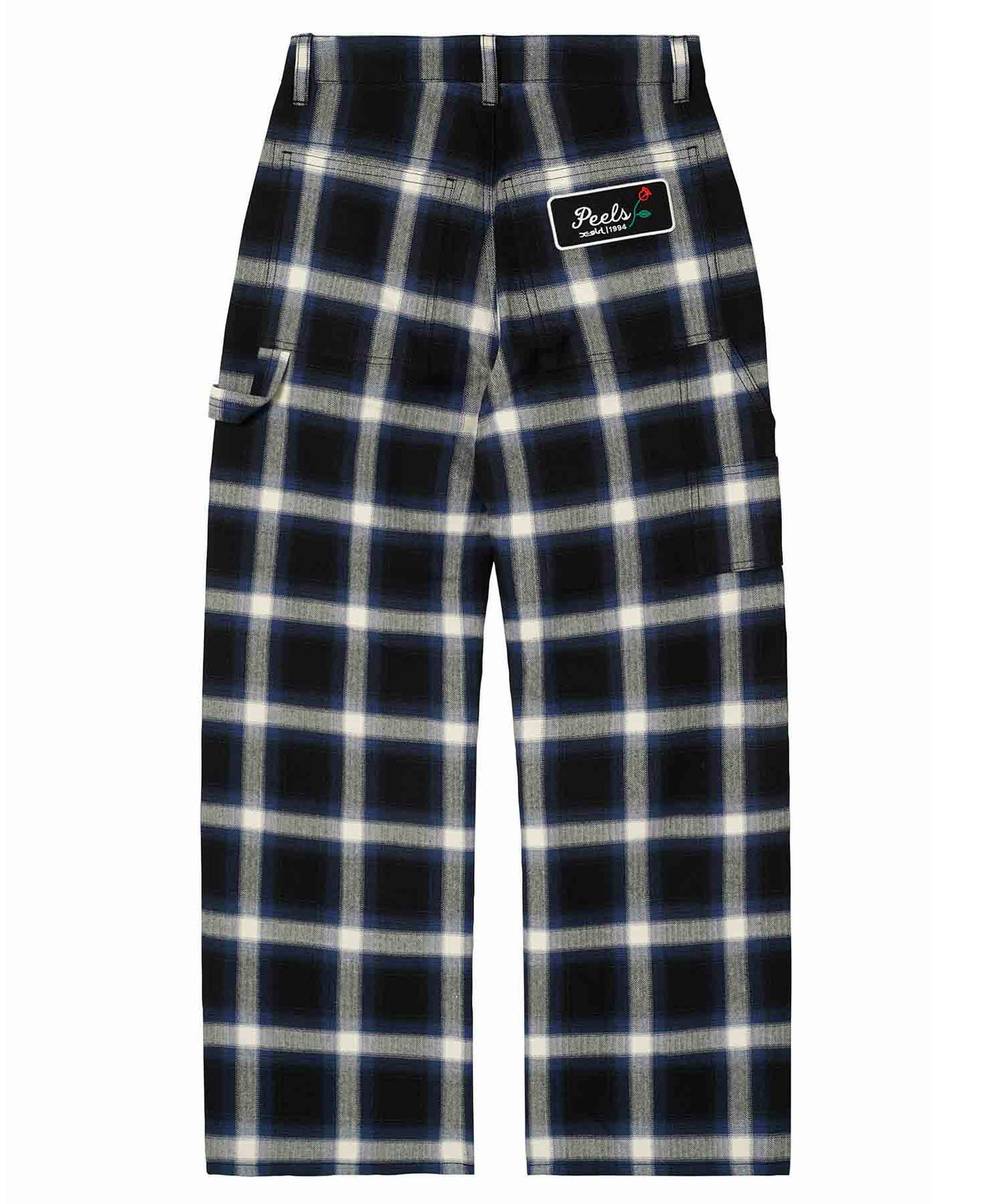 X-girl x Peels PLAID PAINTER PANTS