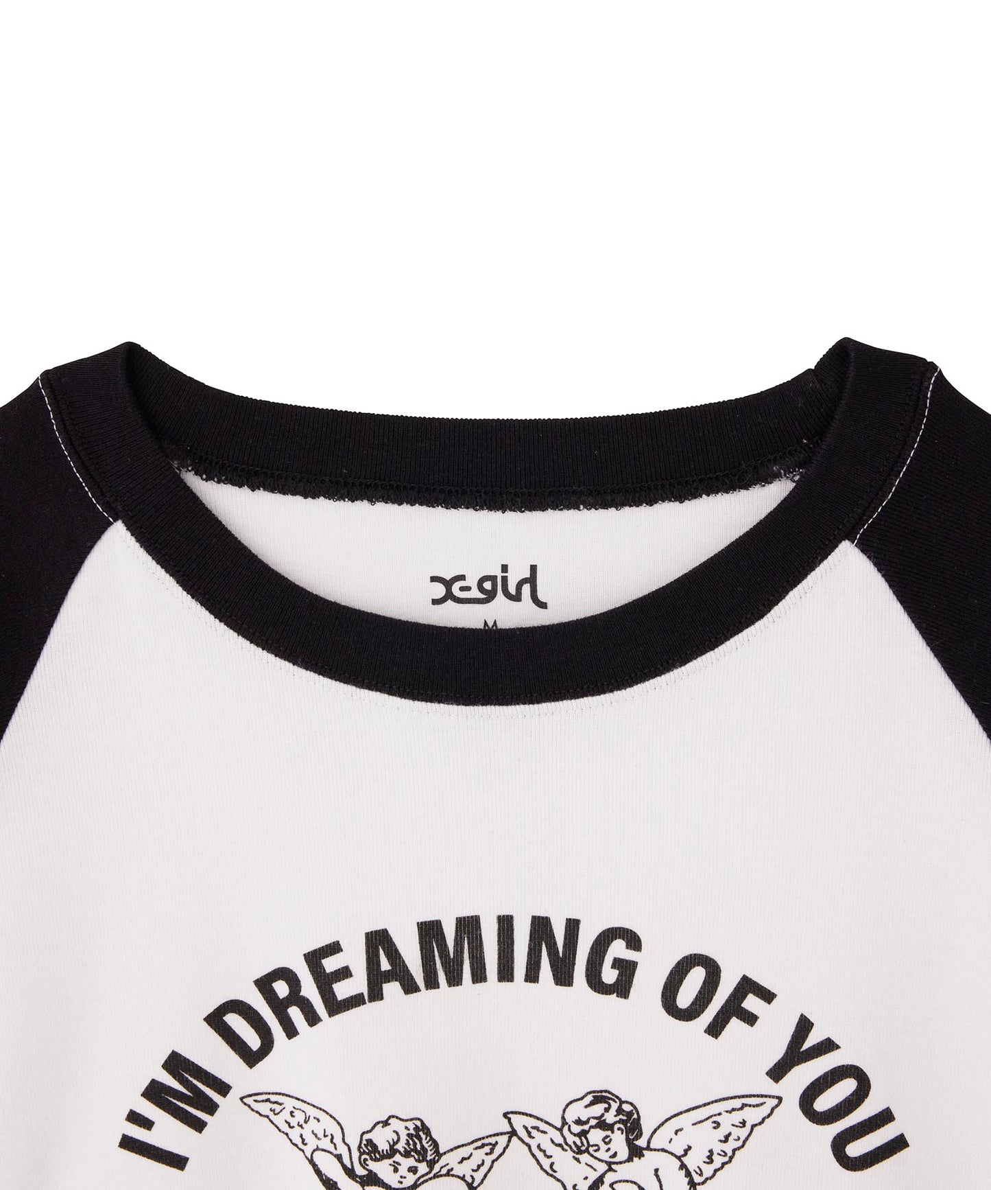ANGEL RAGLAN L/S BABY TEE