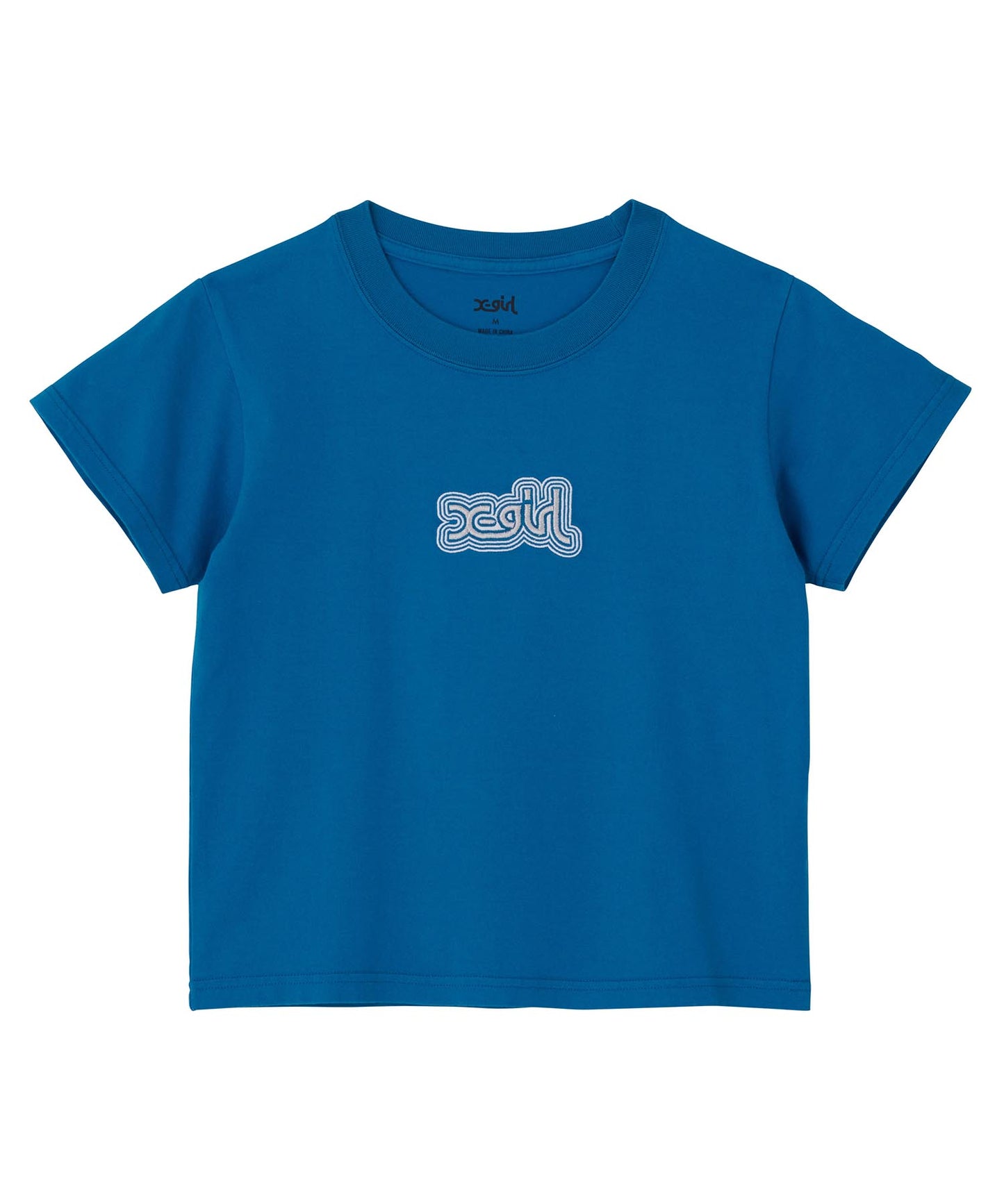 OUTLINE MILLS LOGO EMBROIDERY S/S BABY TEE