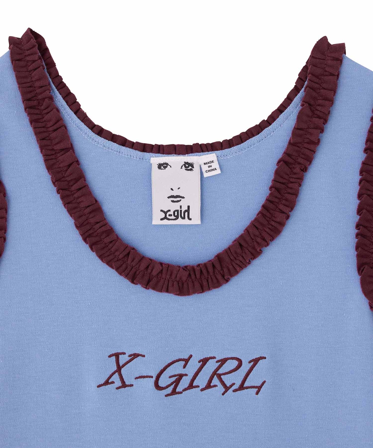 RUFFLE TANK TOP