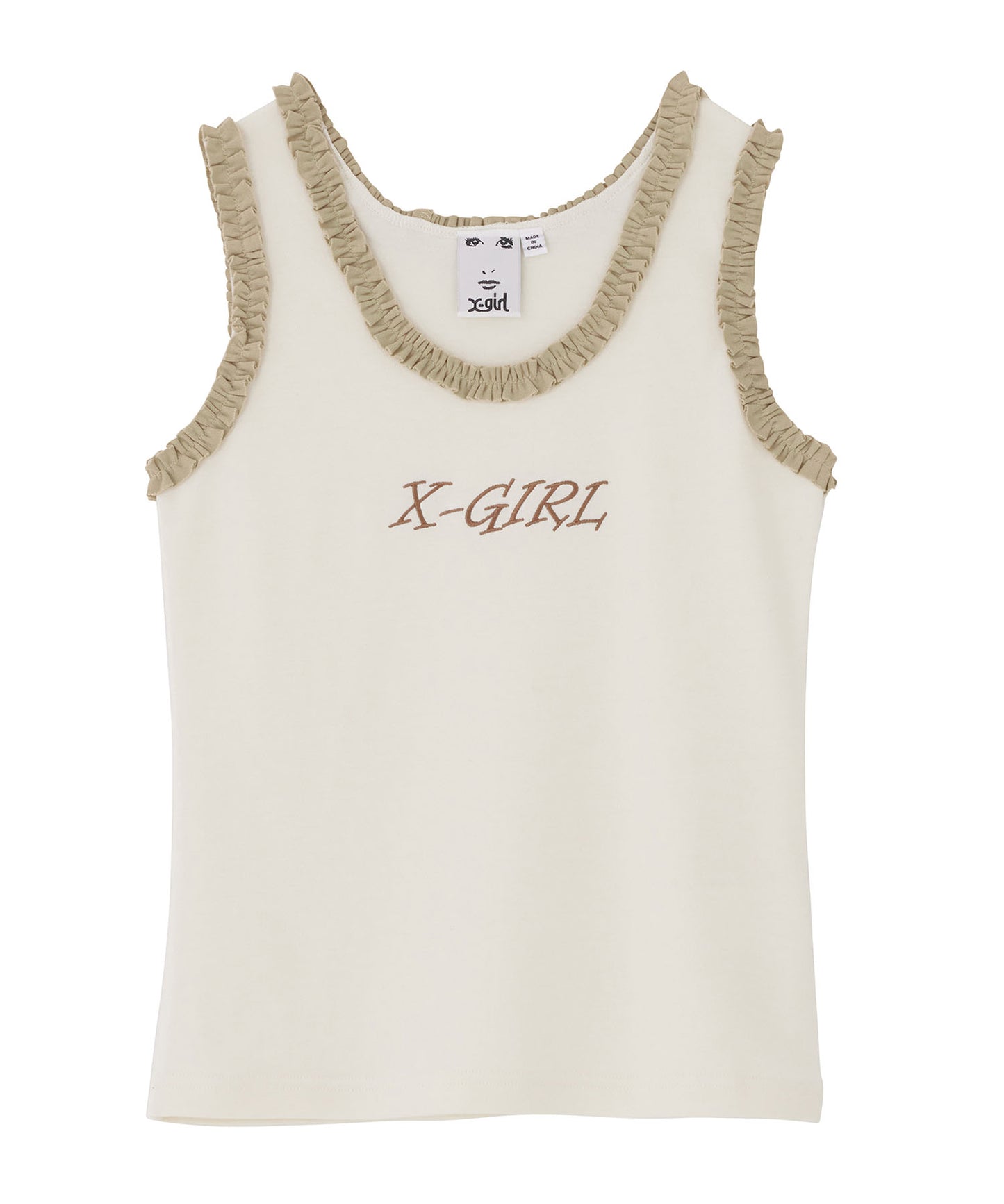 RUFFLE TANK TOP