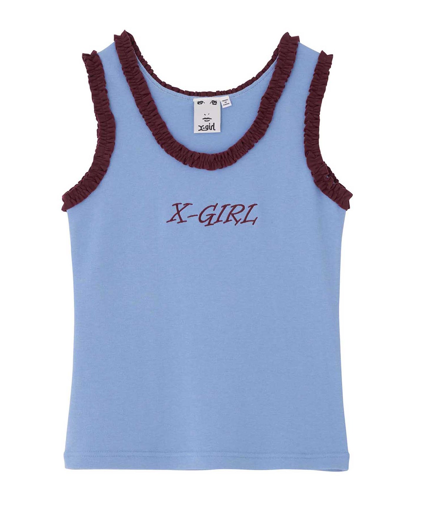 RUFFLE TANK TOP
