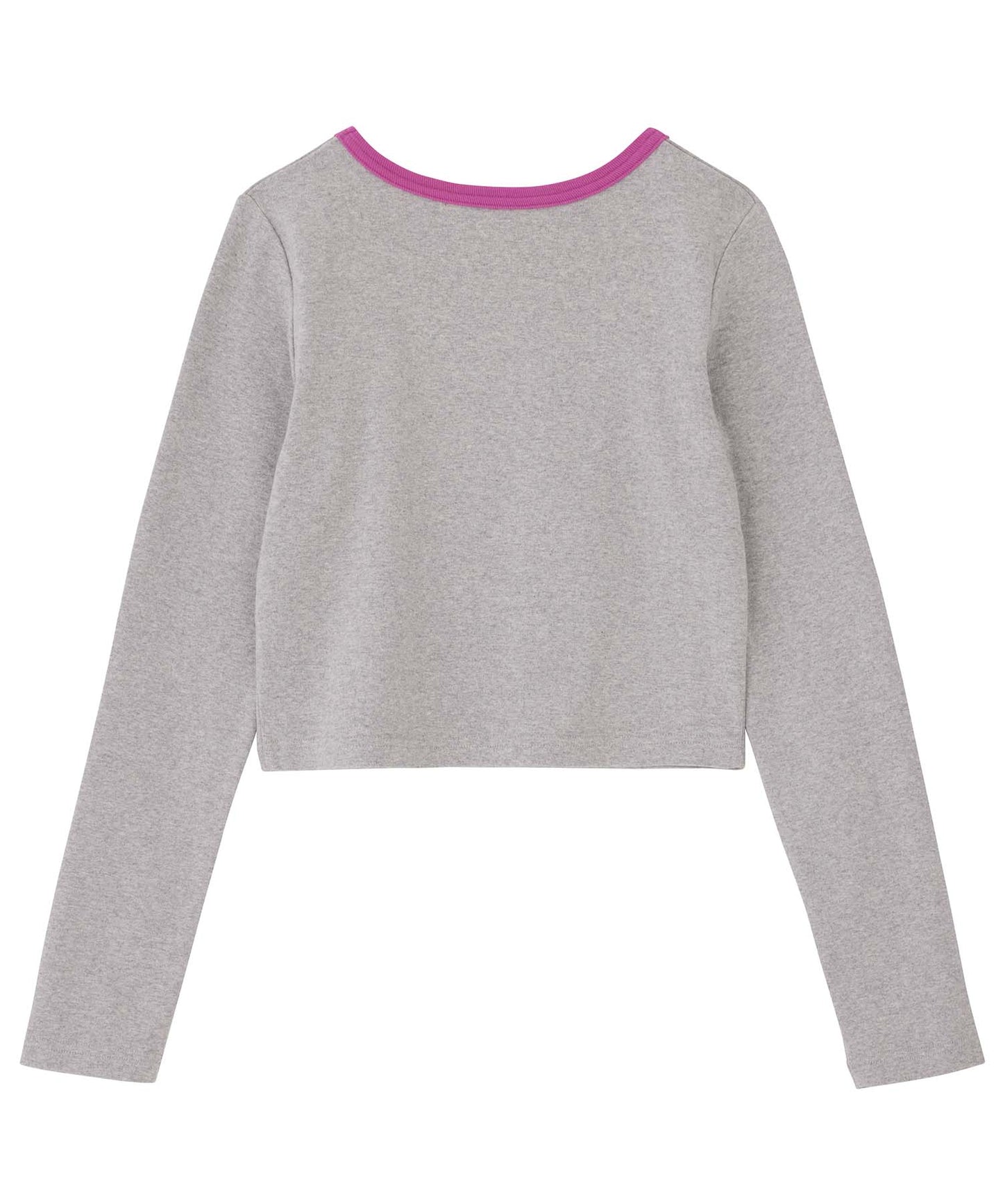 FRONT CUTOUT L/S BABY TEE