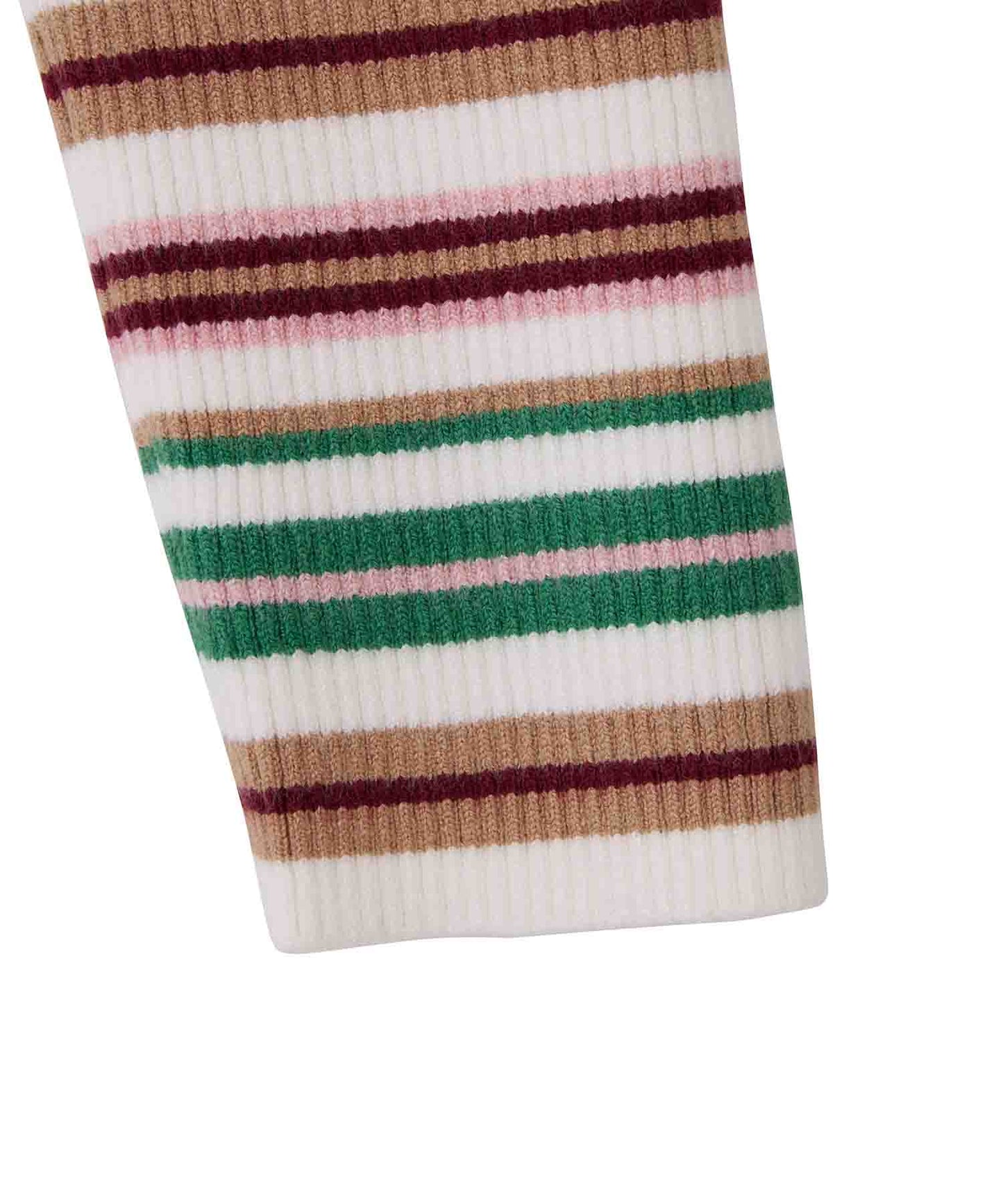 STRIPED KNIT CARDIGAN