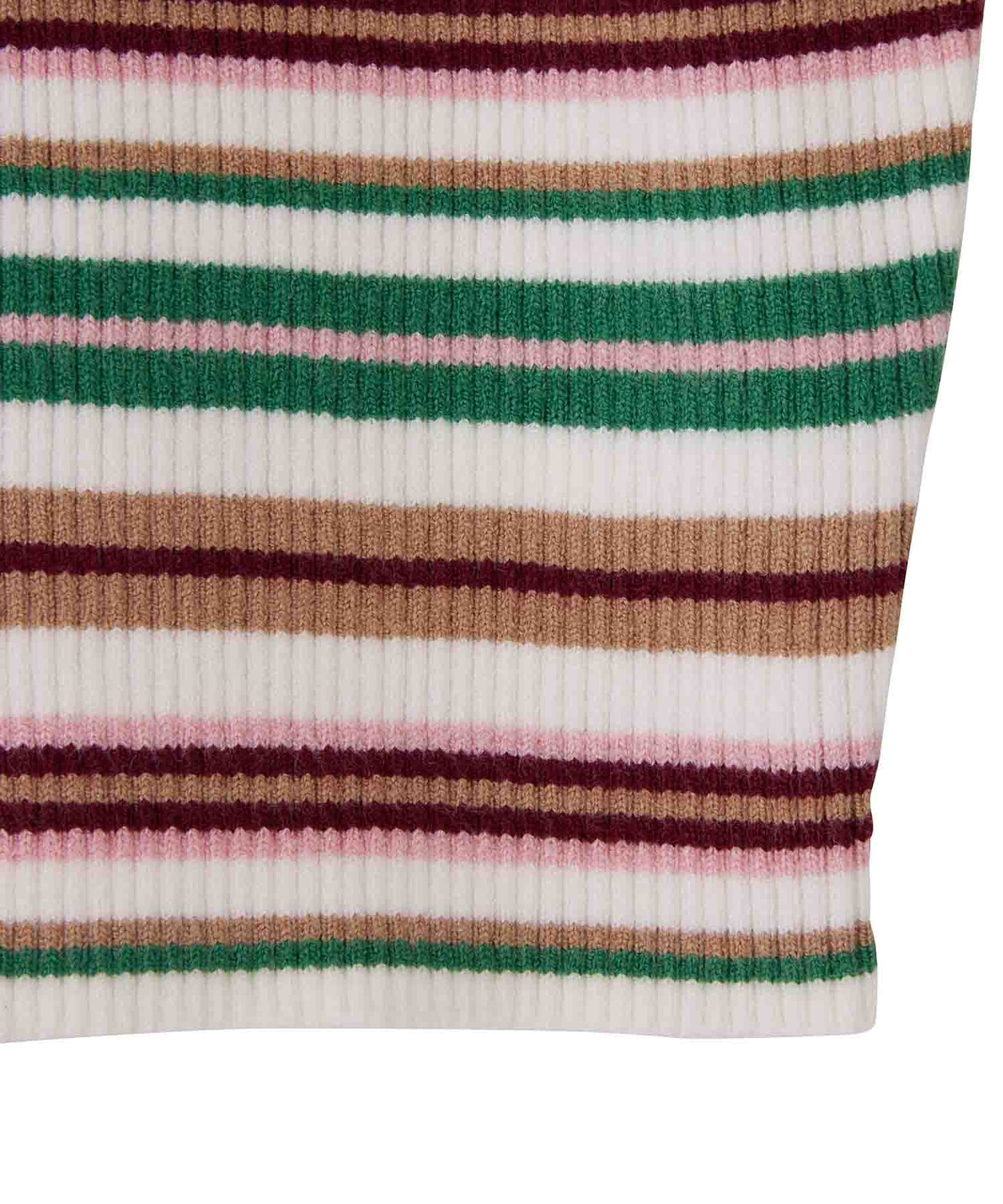 STRIPED KNIT CARDIGAN