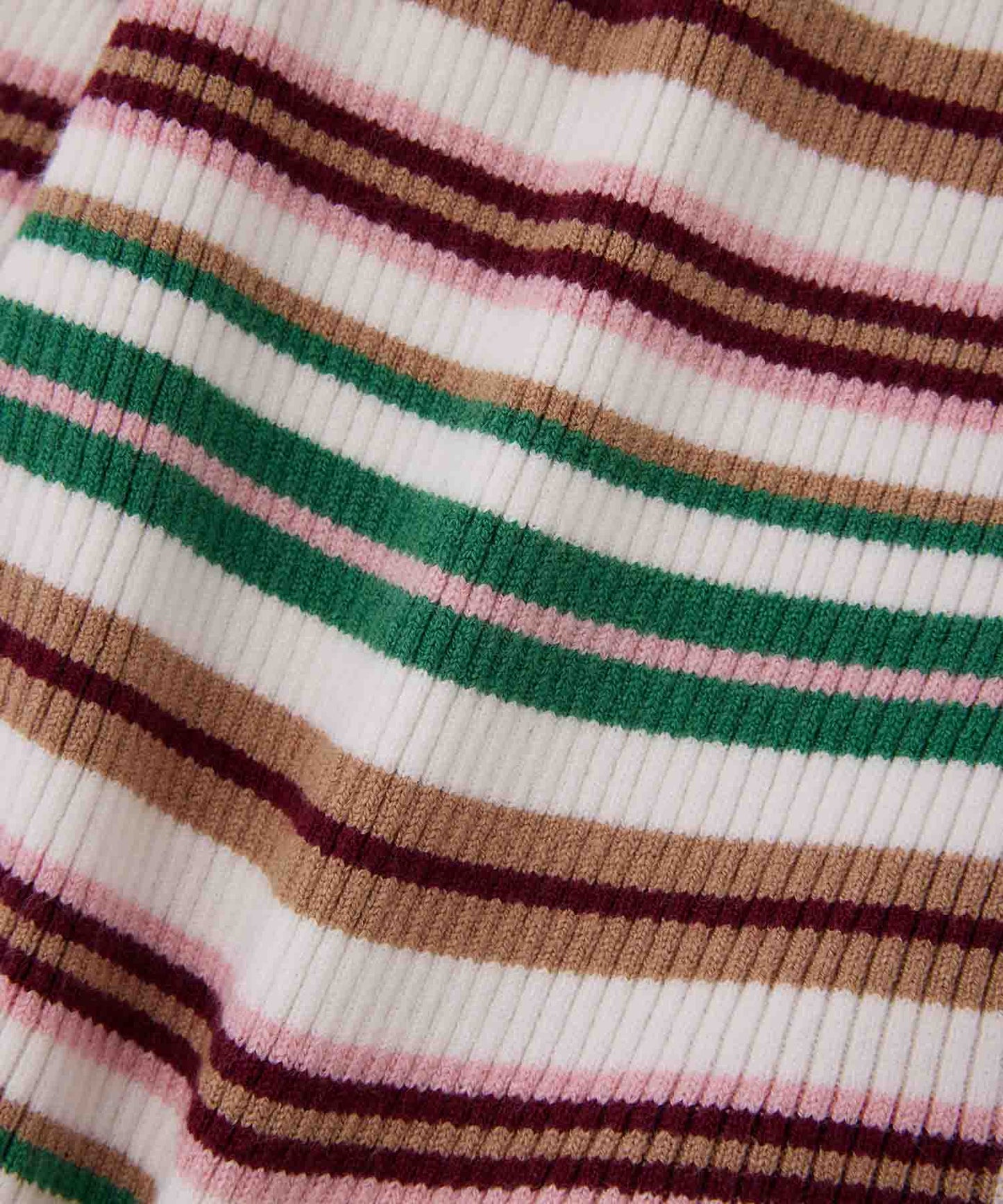 STRIPED KNIT CARDIGAN