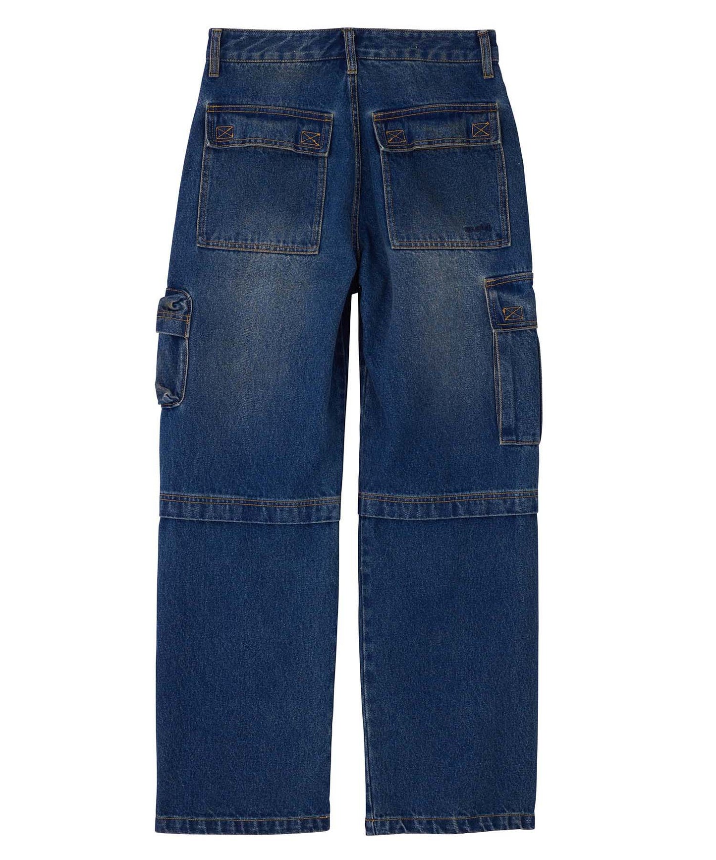 POCKET DENIM PANTS