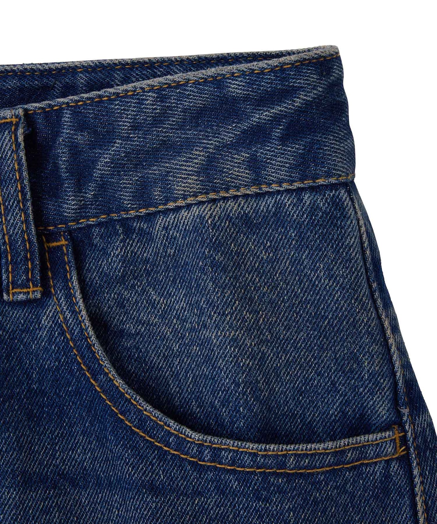 POCKET DENIM PANTS