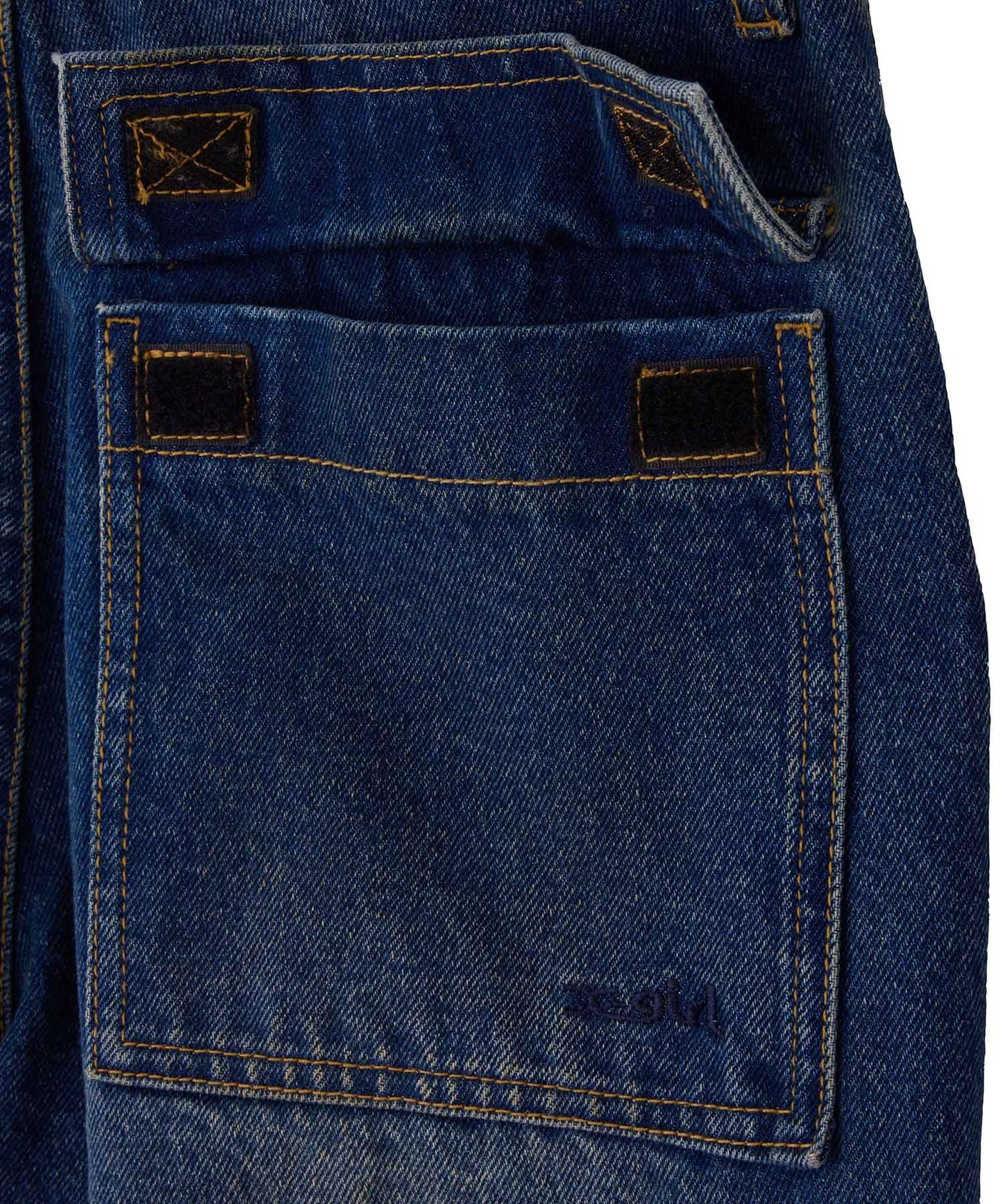 POCKET DENIM PANTS