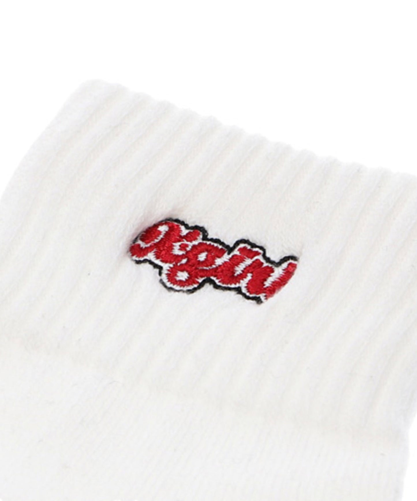 PUDGY LOGO SHORT RIB SOCKS