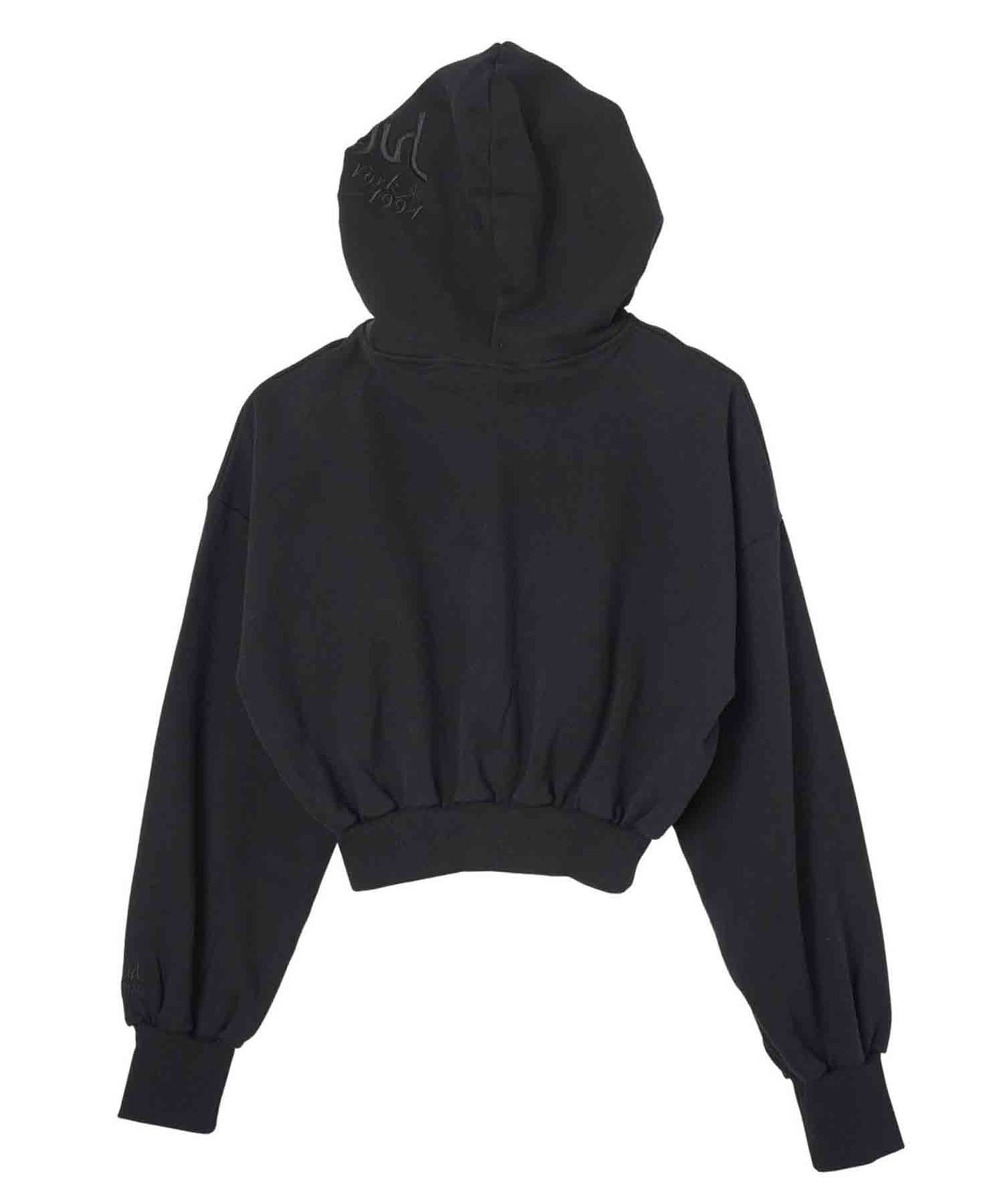 EMBROIDERED MILLS LOGO COMPACT SWEAT HOODIE