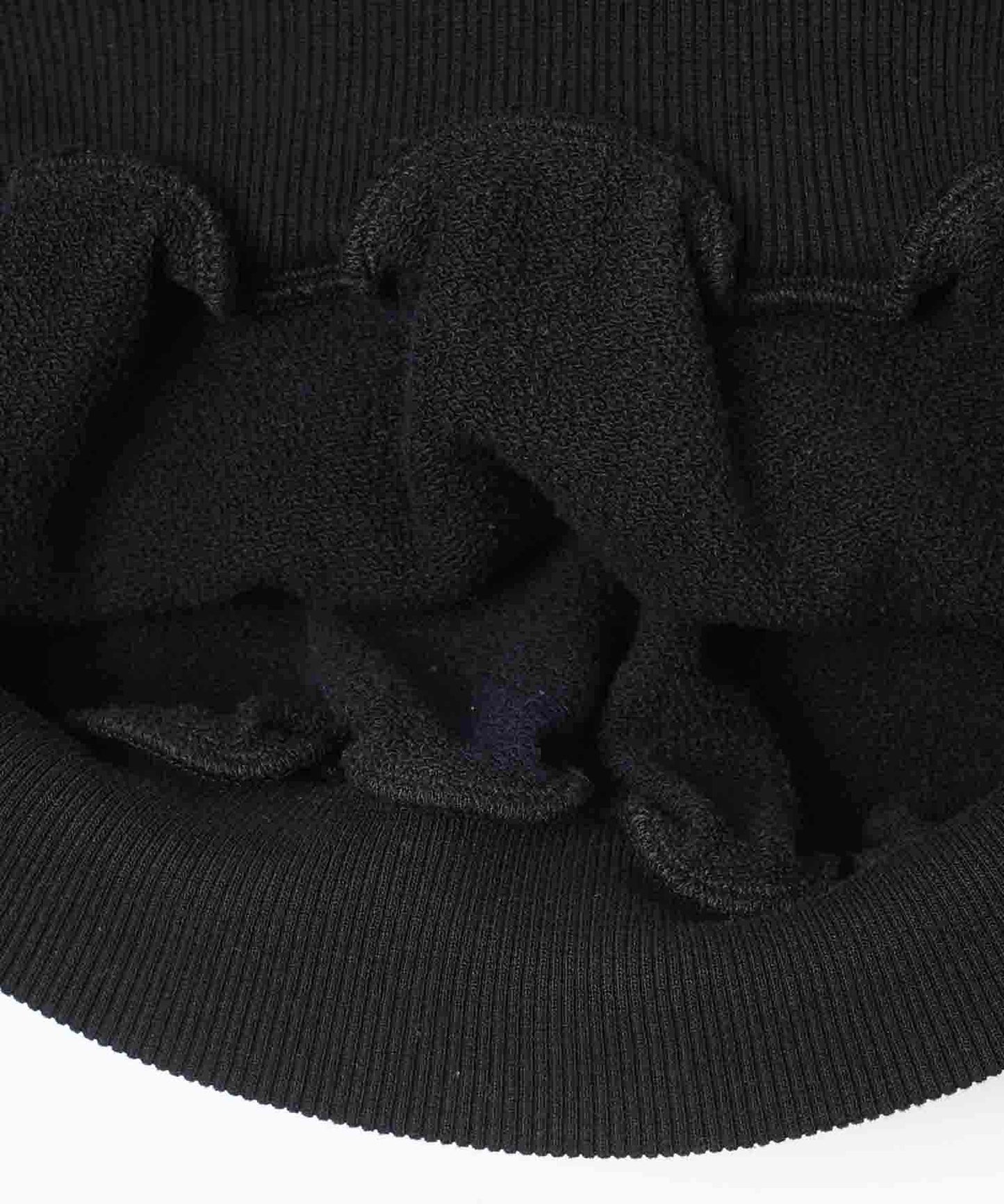 EMBROIDERED MILLS LOGO COMPACT SWEAT HOODIE