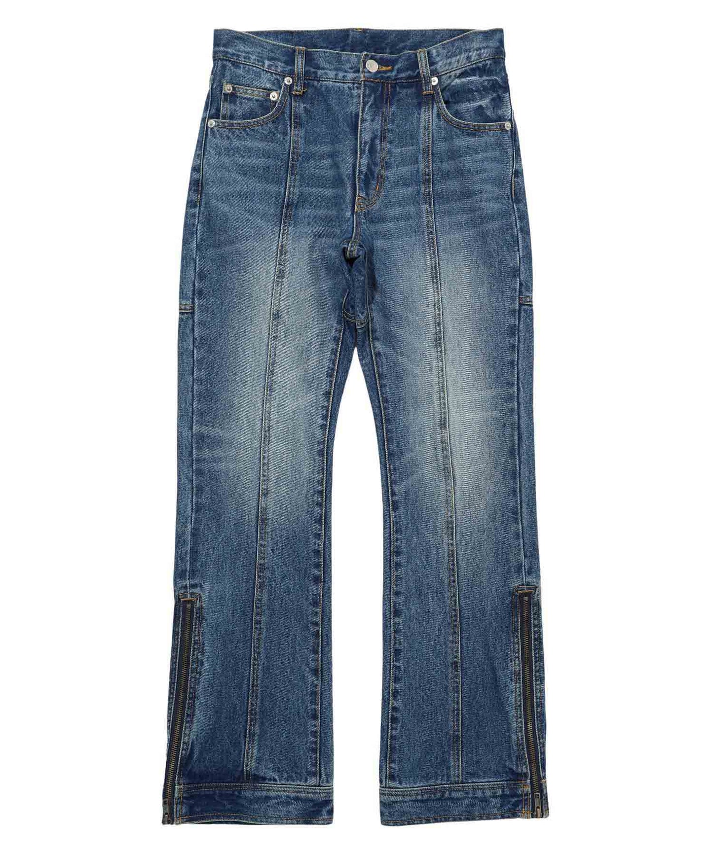 SIDE ZIP DENIM PANTS