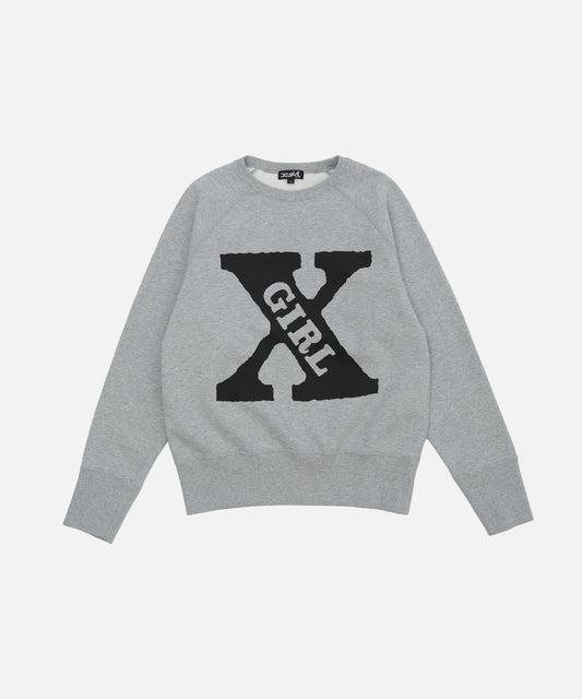 Big-X Raglan Crew Neck Sweat