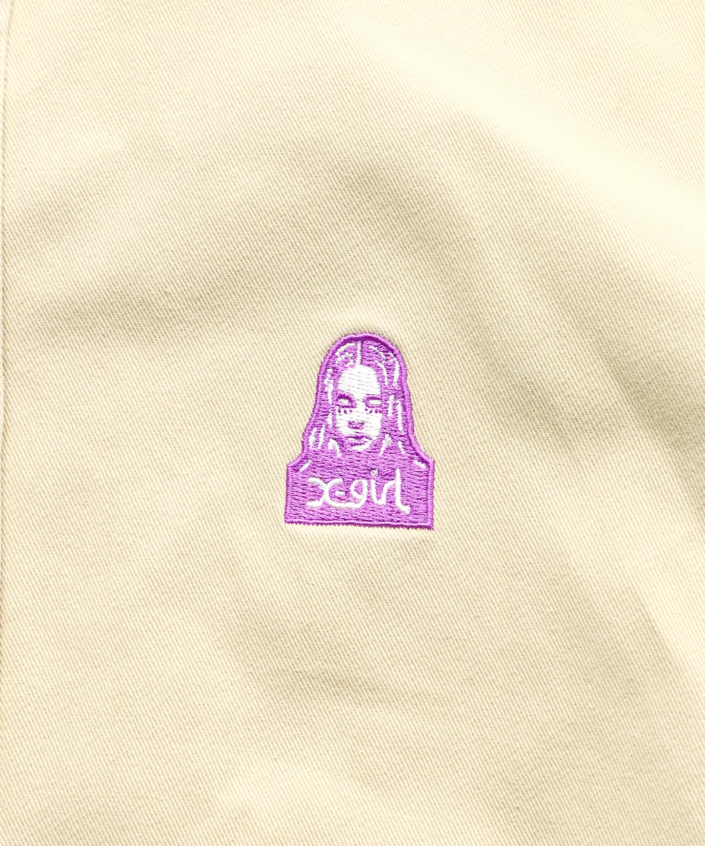 EMDROIDERY FACE SHIRT
