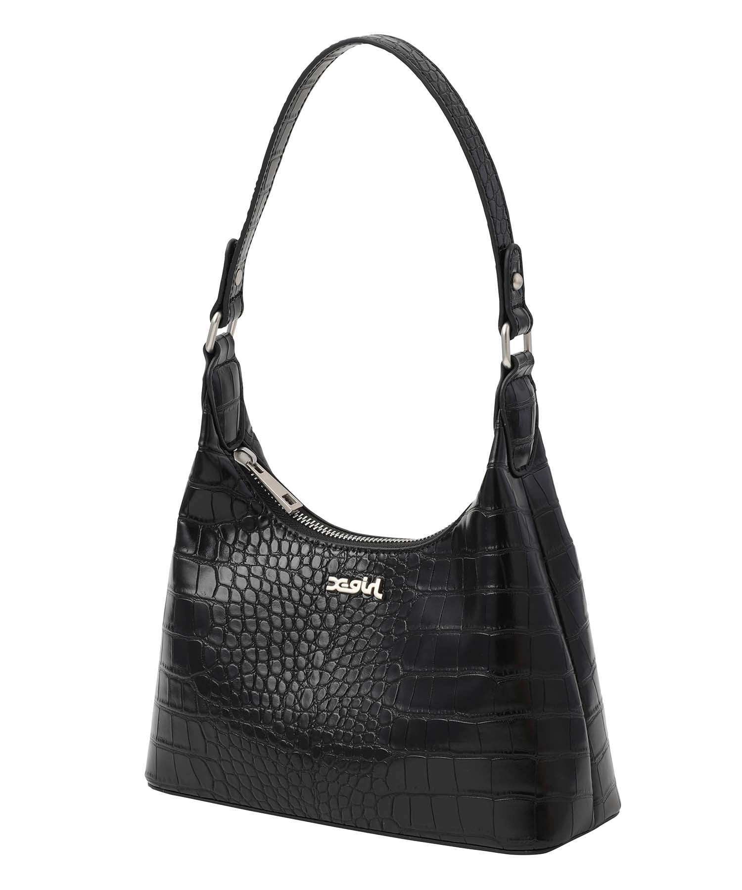 FAUX CROC MINI HAND BAG | X-girl