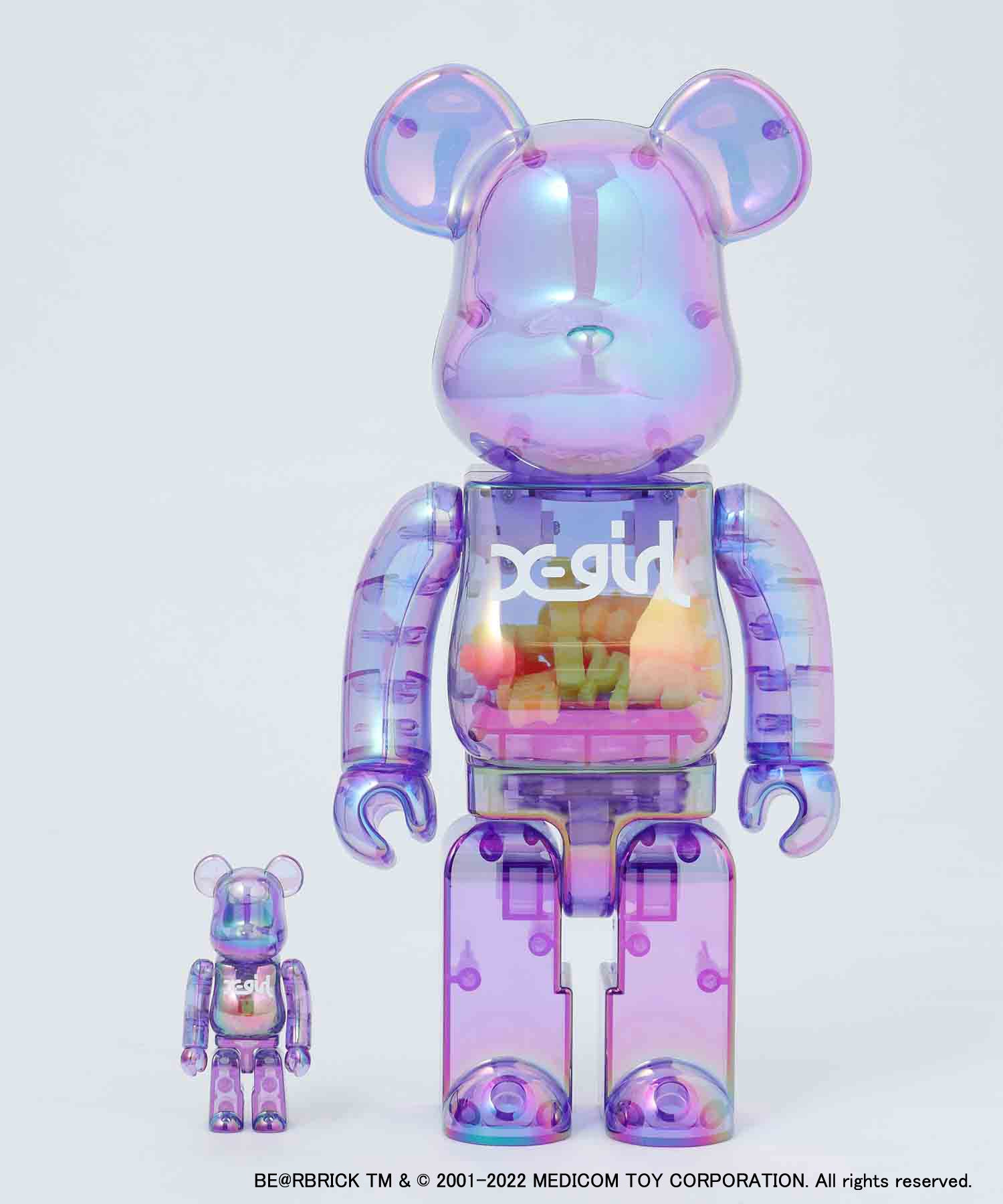 BE@RBRICK X-girl 2022 400% & 100% | X-girl