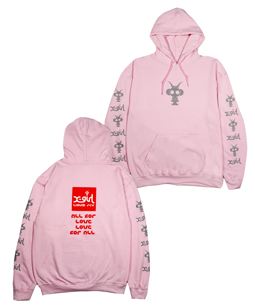 XG x LIQUID SKY-Pullover Hoodie
