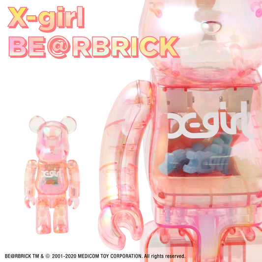 X-girl x BE@RBRICK