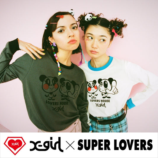X-girl x Super Lovers
