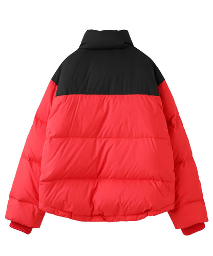 LAYERED LOOK DOWN JACKET