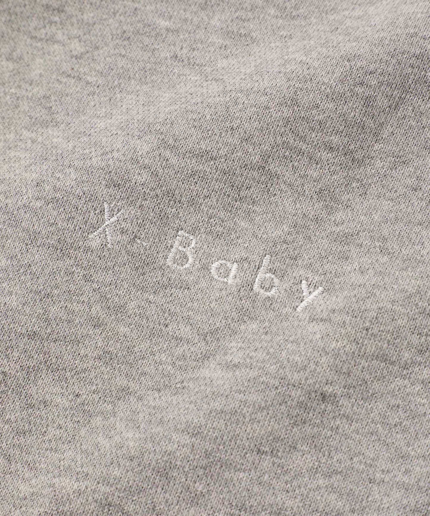 X-baby CROPPED CREW SWEAT TOP