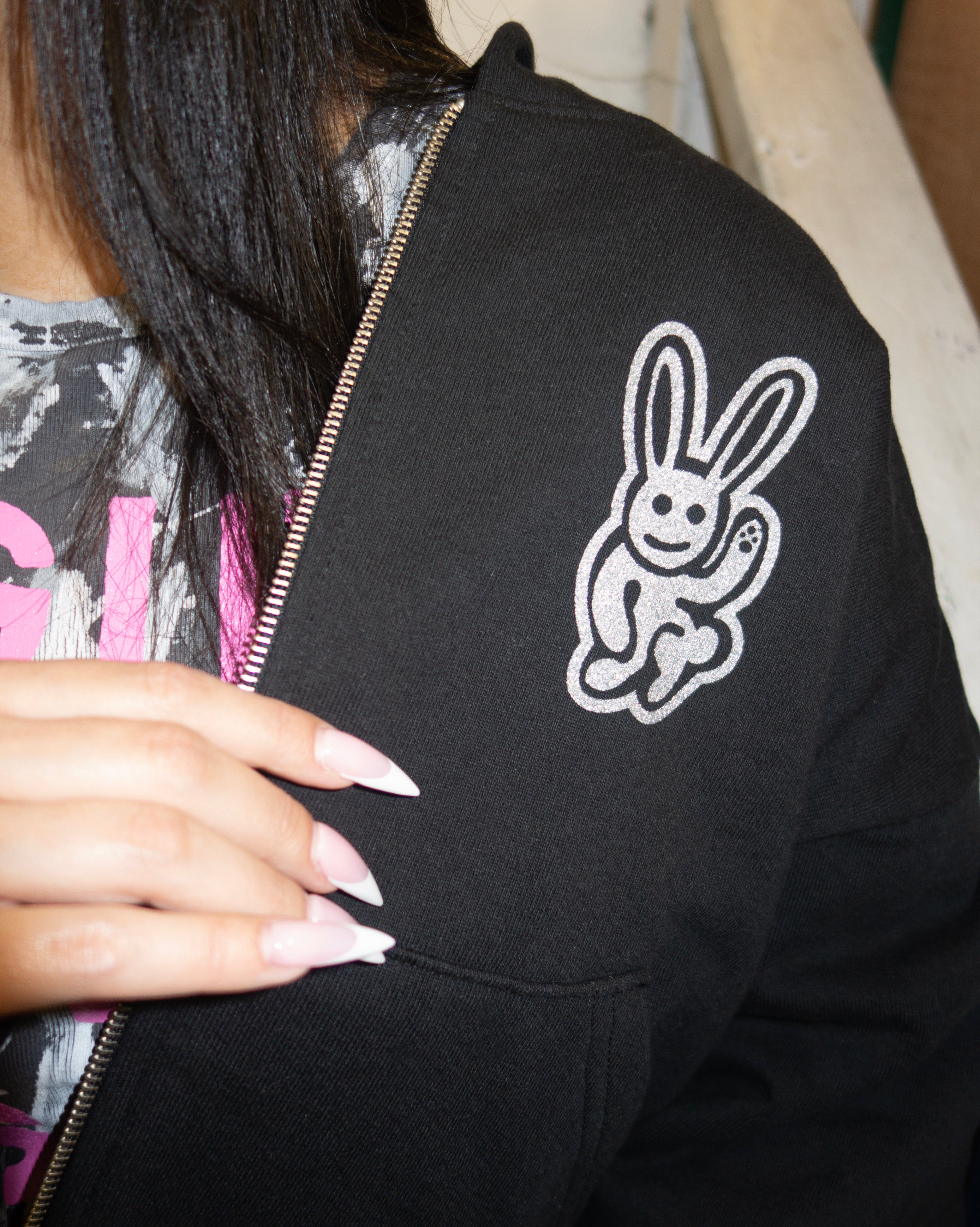 BUNNY ZIP HOODIE – X-girl