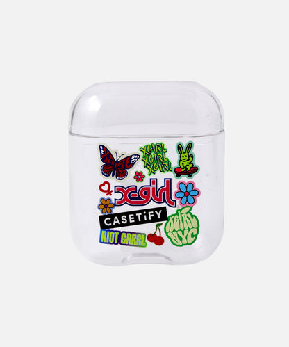 X-girl x CASETiFY AirPods CASE