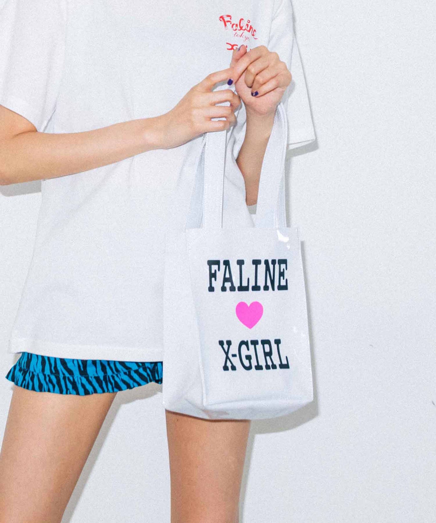 X-girl x FALINE MINI TOTE BAG