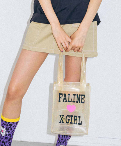 X-girl x FALINE MINI TOTE BAG