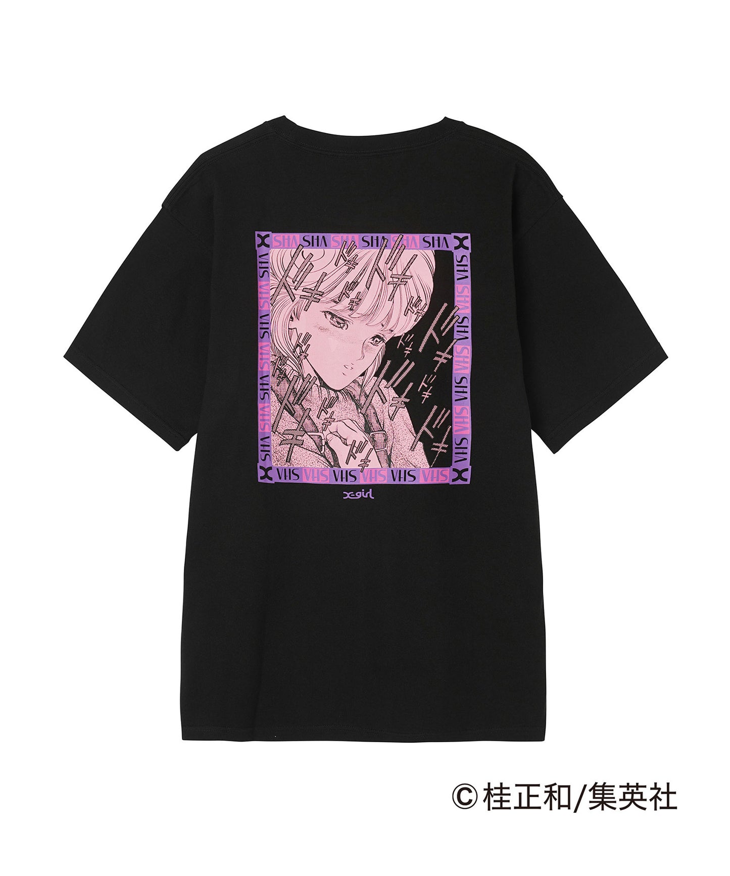 X-girl  x KATSURA MASAKAZU DENEI SHOJYO SCENE S/S TEE