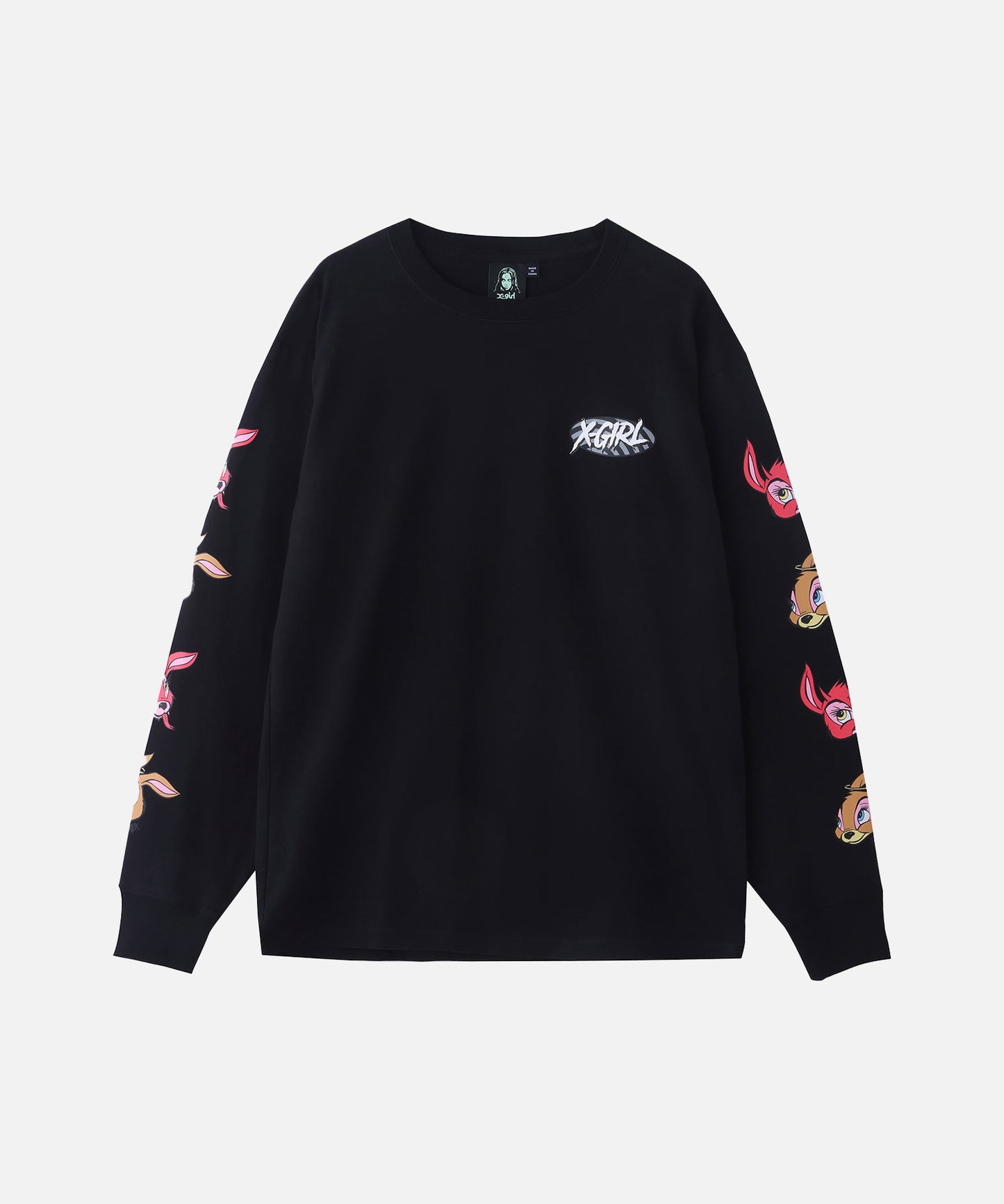 X-girl × KOZIK BUNNY L/S TEE
