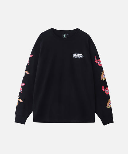 X-girl × KOZIK BUNNY L/S TEE