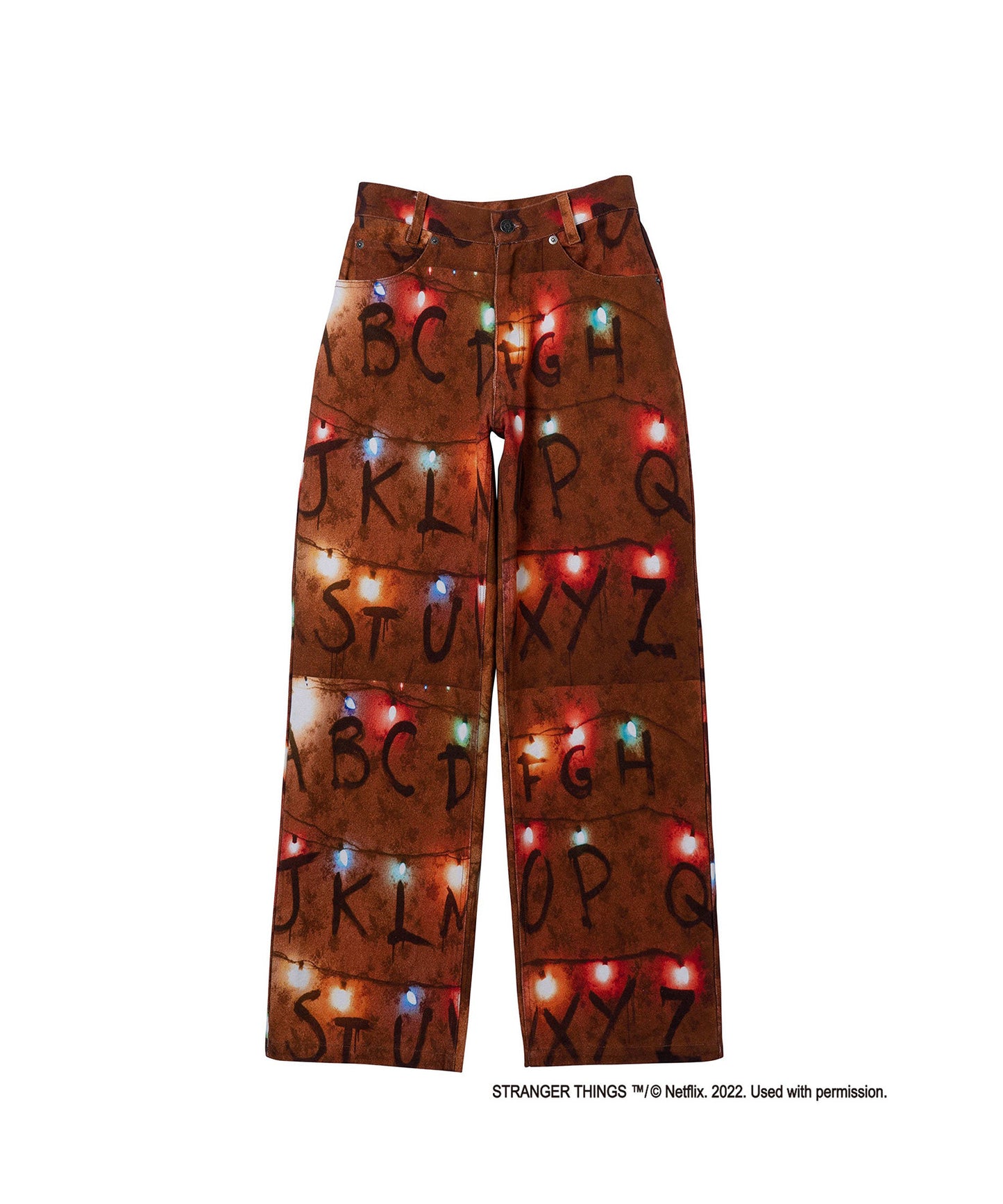 X-girl x STRANGER THINGS PANTS