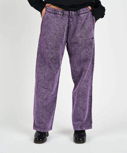 CHEMICAL WASH SWEAT PANTS