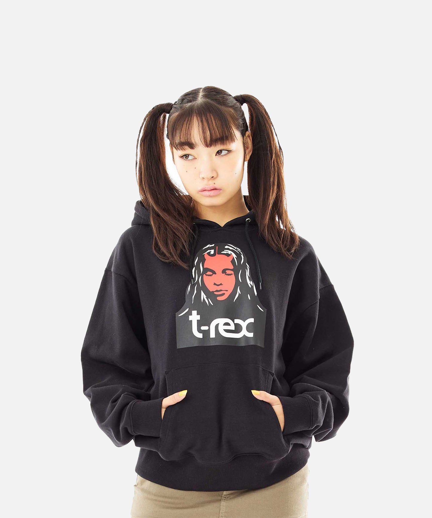 X-girl x T-REX SWEAT HOODIE