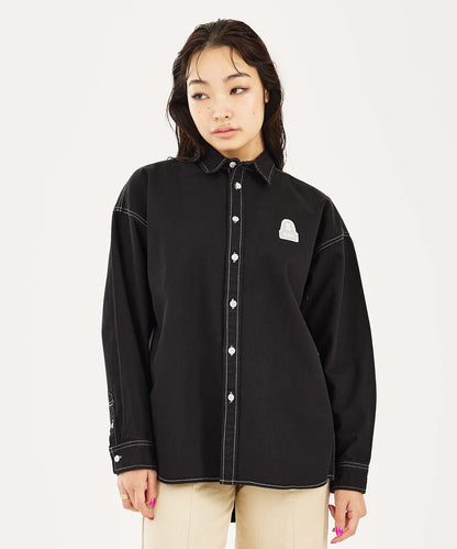 FACE EMBROIDERY SHIRT