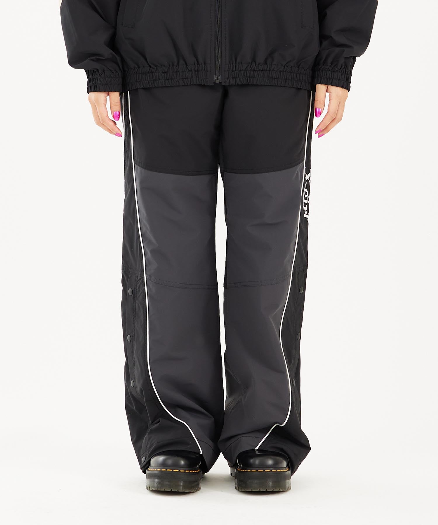 BICOLOR TRACK PANTS